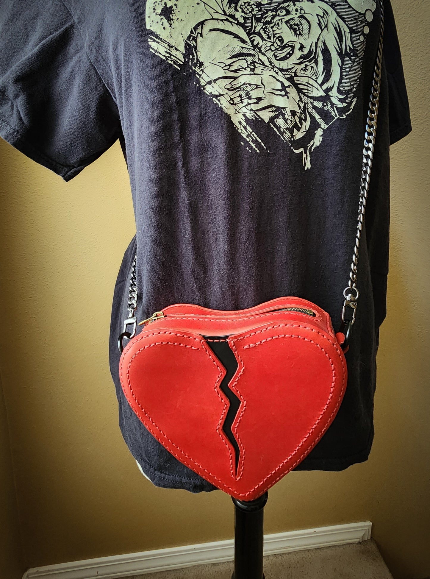 Broken Heart Purse