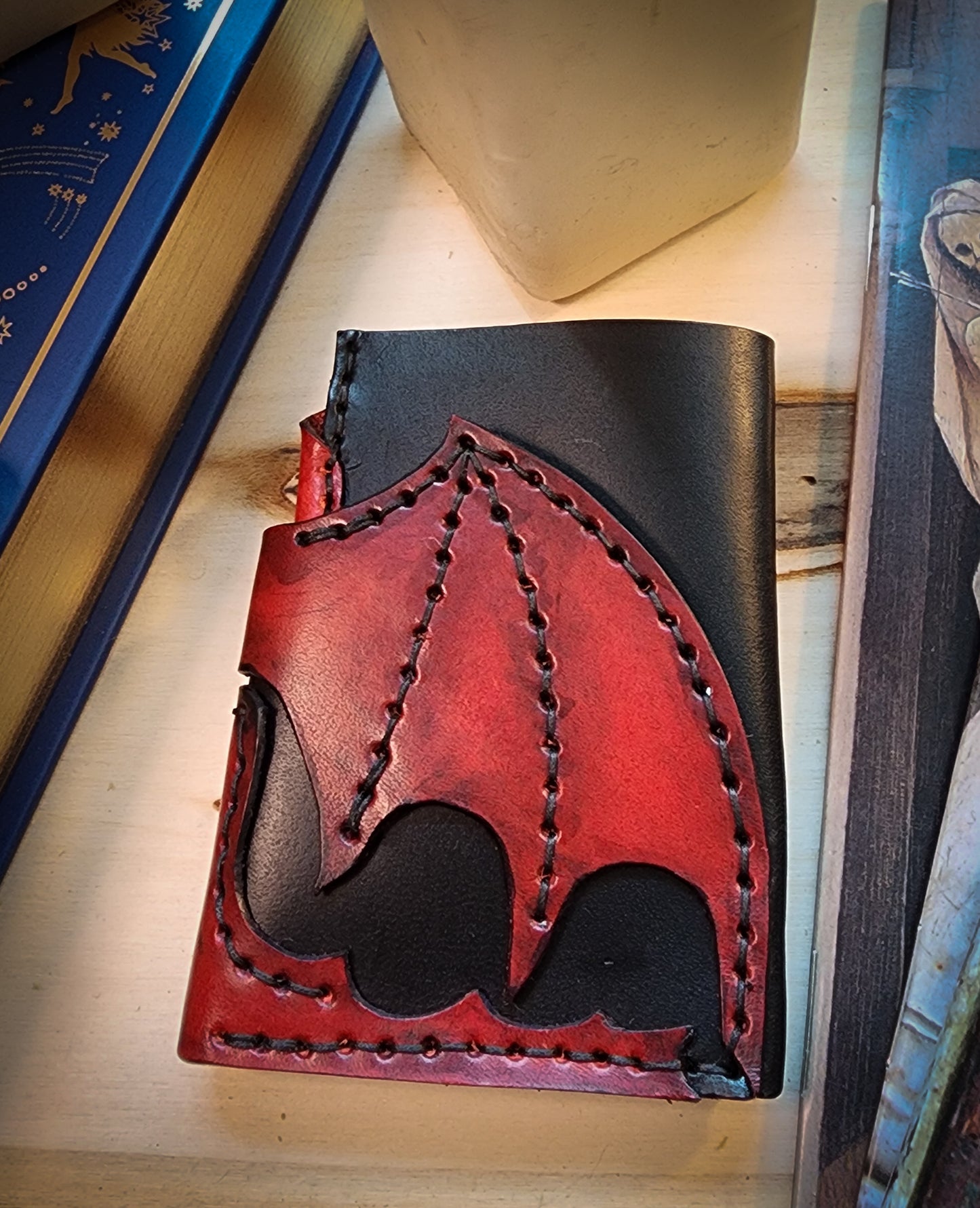 Red Dragon Card Wallet