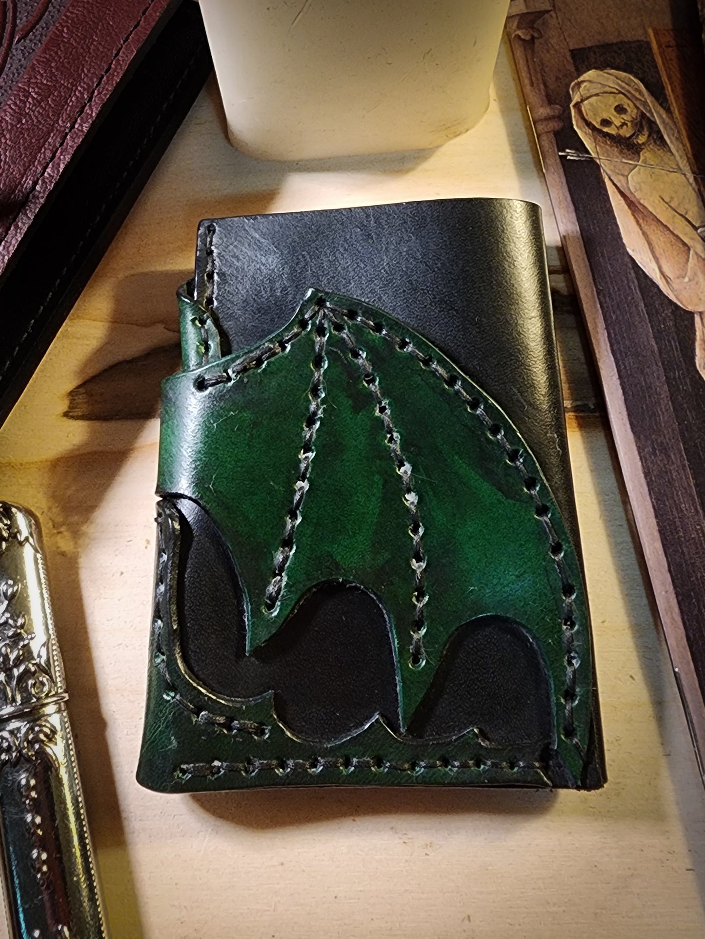 Green Dragon Card Wallet