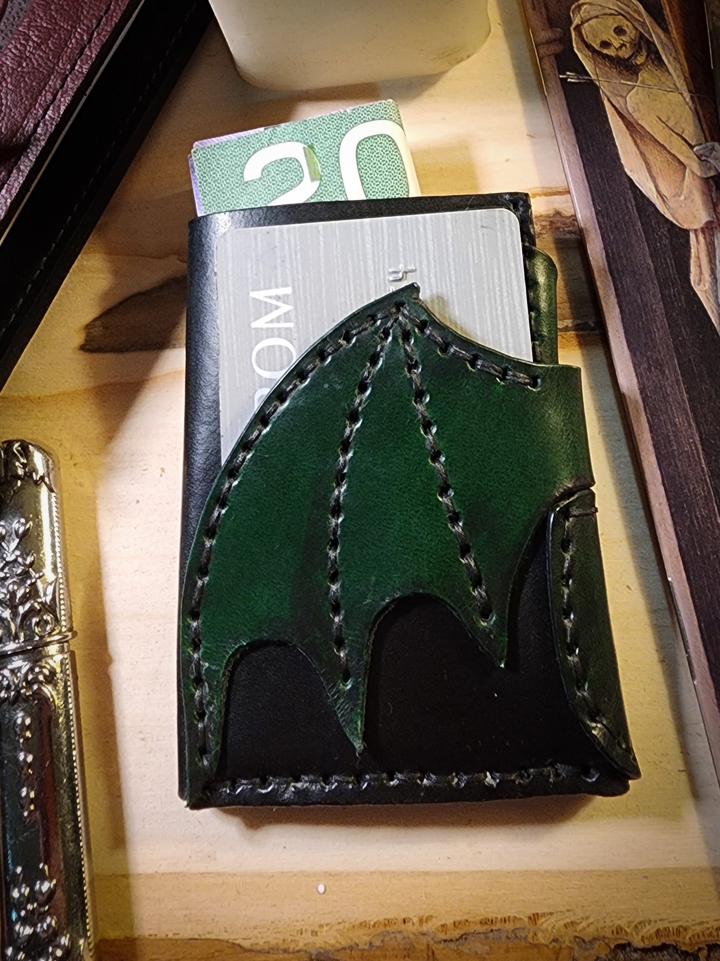 Green Dragon Card Wallet