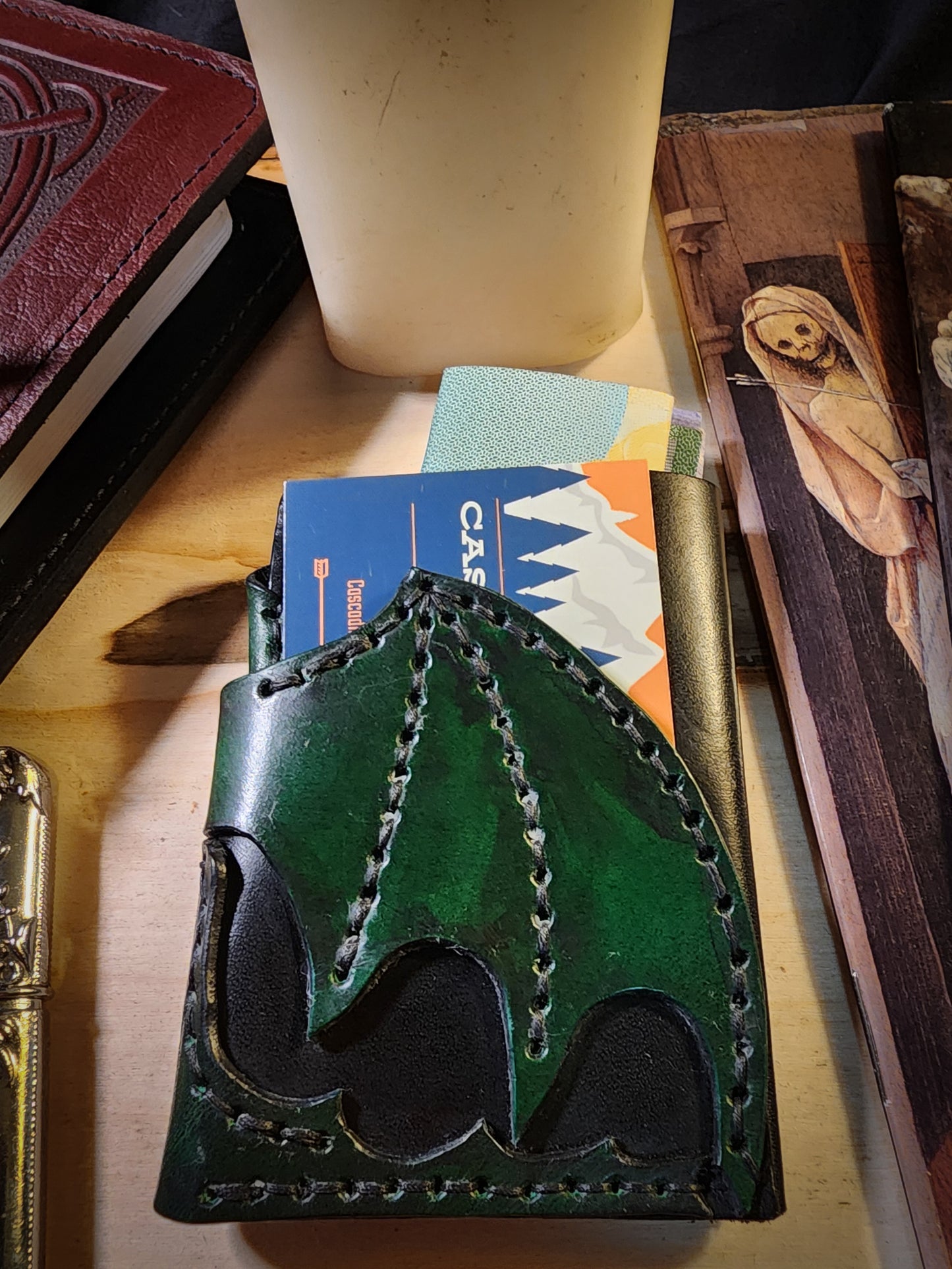 Green Dragon Card Wallet