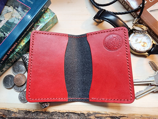 Black and Red Card Wallet