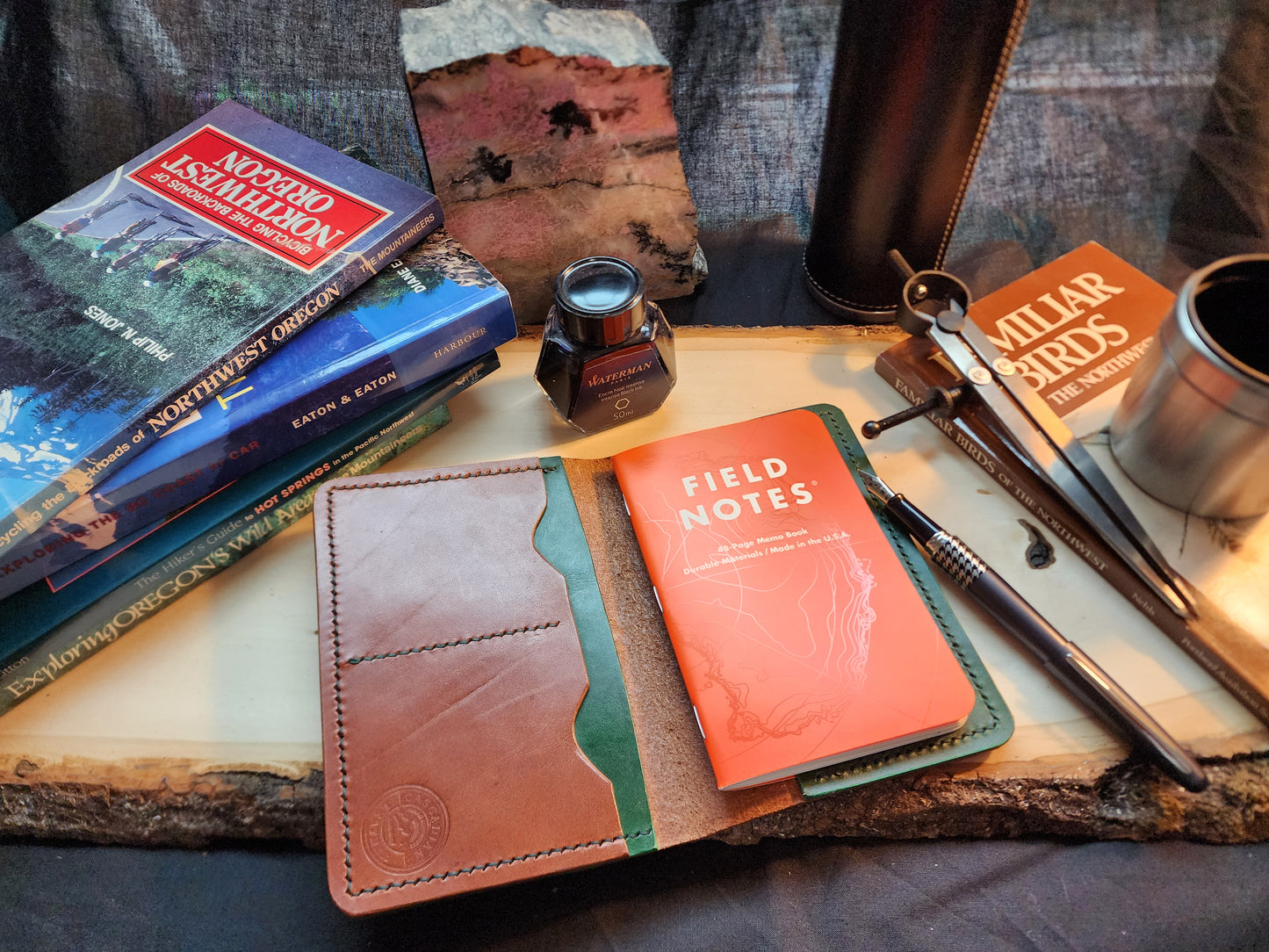 Leather Field Notes Journal Cover